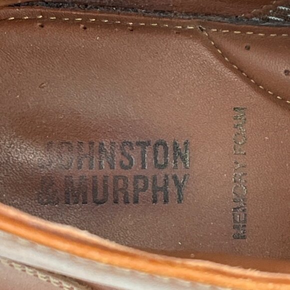 Johnston & Murphy Men\'s Brown Dress Shoes/Boots Sz 9M SKU 4459 main image 6